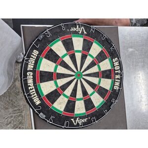 Viper Shot King Dartboard Official Competition Steel Tip Bristle Board Game
